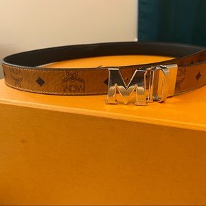 MCM Logo Belt